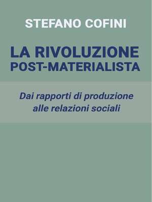 cover image of La rivoluzione post-materialista